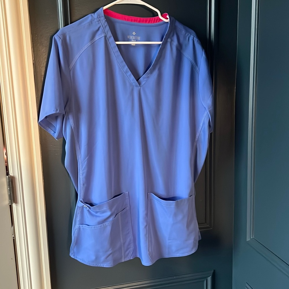 Never worn. Med Coture scrub top